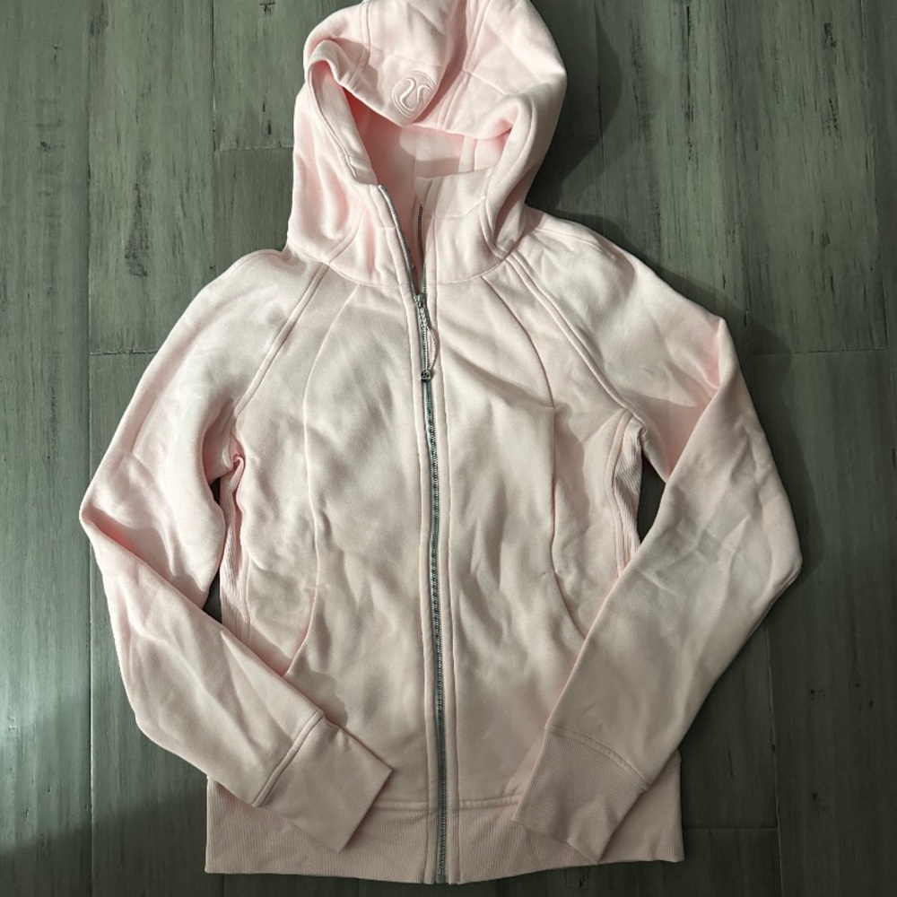 Strawberry Milkshake Lululemon Full Zip Scuba